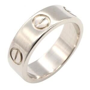 CARTIER 18k Silver Love Ring